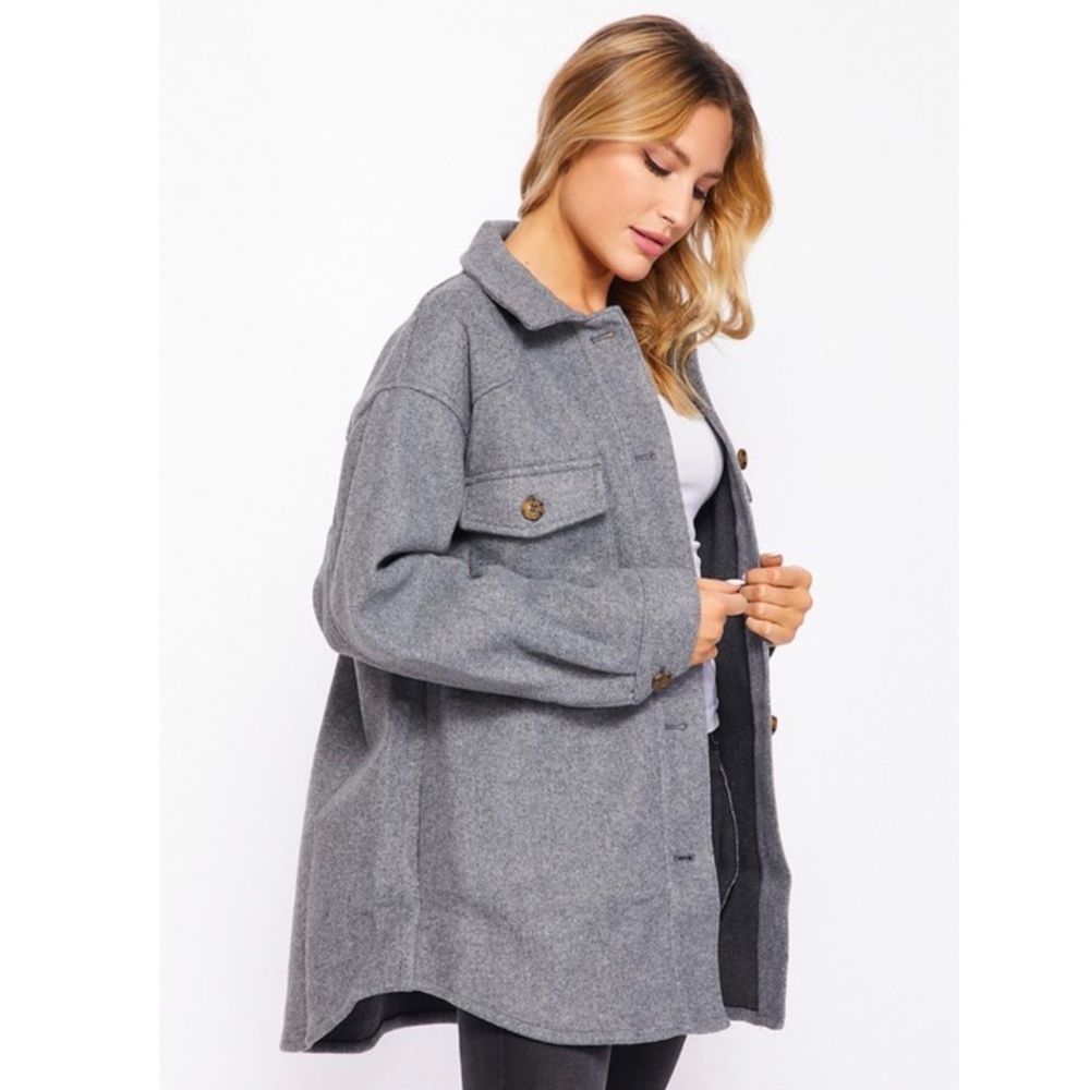 Love Tree Gray Jacket - Picture 4 of 12
